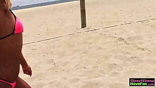 Teen amateur sucks cock wildly