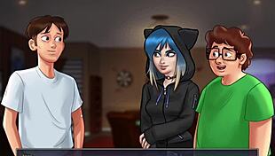 i played summertime saga part 6 with sexy anime girls