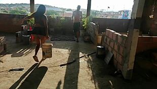 Wow, I Fucked My Sexy Gardener and Swallowed His Cum!