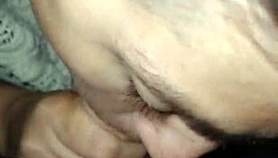 Big Black Cock Cums In Slut's Mouth POV