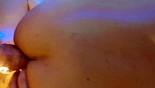 I-I can't believe the multi orgasms from anal and vaginal dildos under those romantic lights, babe