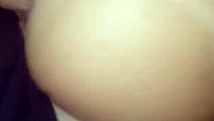 Amateurs try doggystyle for the first time, bent over in excitement.