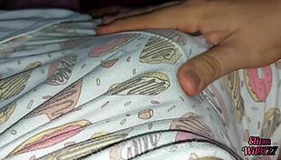 desi homemade video where my stepsister reveals her swollen pussy, making my mouth water in surprise