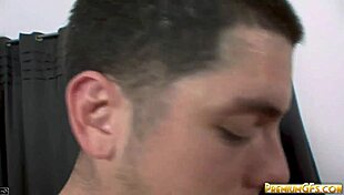 Brittany Burke flashing huge tits in wild blowjob