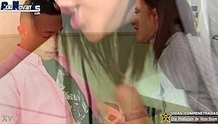 i get my tits sucked by big cock in salon