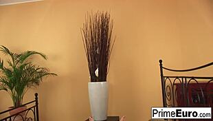 lara gets her pussy rocked hard with blowjob and cumshot