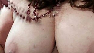 Laly Prin playfully touching her boobs in amateur fun