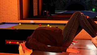 Blonde stepdaughter takes anal and blowjob in interracial group assfucking session