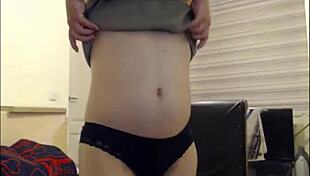 biceps flex on cam with muscular athletic bodybuilder showing off sport skills