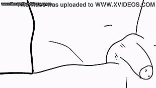 black and white animated gay porn part 3 with twink colombian cock bareback