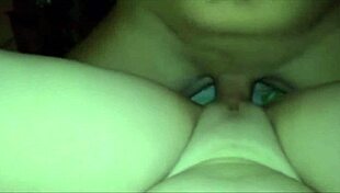 Amateur MMF Threesome with Shaved Pussy Gets Wild! The Brunette Takes It All.