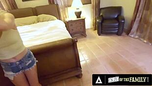 i'm fucking my stepsister khloe kapri's tight pussy with my big cock