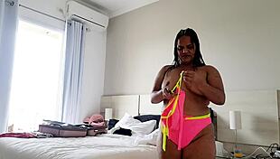 Wild Latina Couple Bangs Hard In Hotel Room Before Carnaval