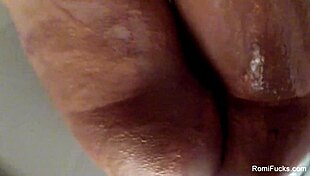 Romi Rain's Intense Backstage Lesbian Action with Big Tits and Ass