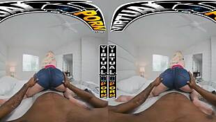Virtual porn with deep BBC anal for Dixie Lynn in VR