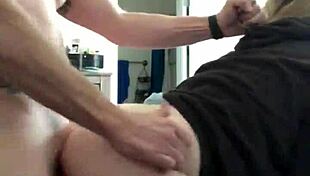 mase619 gives a creampie to a sexy blonde milf with a big ass and monster cock