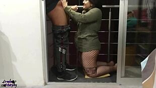 Mamada En El Balcon Del Edificio De Mi Cunadita