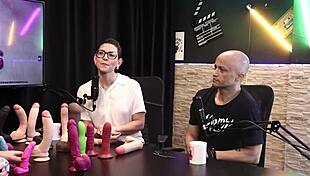 Eilani Quina and Victor Luciano Play with Toys in Sheer Lingerie