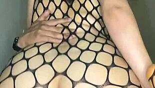 Latina Milf Riding with Big Tits Ass Cum Movements