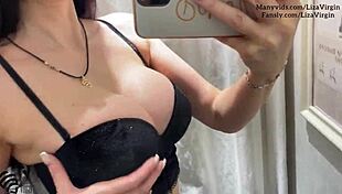 She says, 'I'm fitting this underwear and masturbating in the store.'