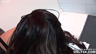 Claudia Rossi and Jasmine Webb dominate with strapon in lesbian action