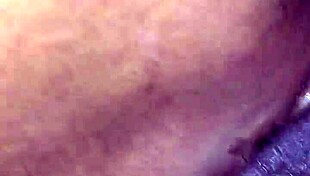 in this homemade video, he eats and strokes her ebony pussy until it shakes