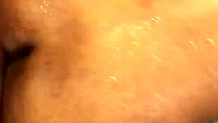 A quick shower turns into a cheating fuck with an ebony woman bathing.