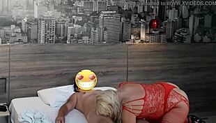 ever wonder what happens with that naughty neighbor bent over for doggystyle?