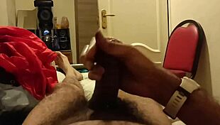 Rishi Bhardwaja Plays With His Big Cock And Cums For Lovely Ladies.