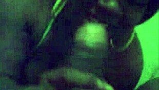 Ebony Slut Gives Wet Blowjob to Monster Cock from Ex.