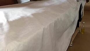 my petite girlfriend begs me to fuck her hard after work, craving that big black cock