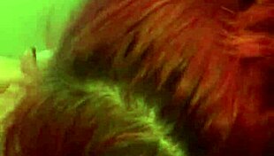 Redhead knows how to deepthroat couple