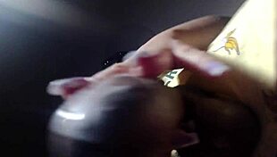 Mistress Uses Dildo to Squirt on Submissive Guy's Face