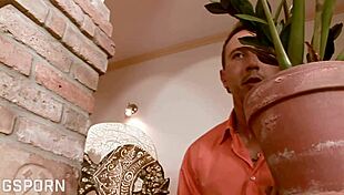 Sexy Brunette Girl's Ass Gets Hard Anal Sex And Cumshot