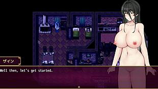 I-I can't believe this young wife's anal scene in hentai!