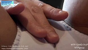 Bold Amateur Fetish in Panties and Skirt