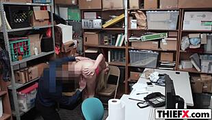 nubile blonde sweety jacker gets punished with banging in garage by group