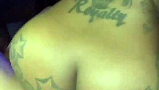 Fucked Hard in the Benz with Ebony Babe on Monster Cock