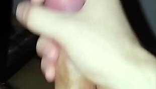 Young amateur solo masturbation with cock massage in homemade video