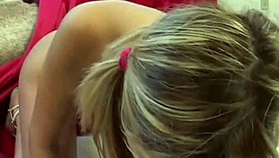 Kat, the silly girl, gives a hot blowjob and swallows cum in this new scene