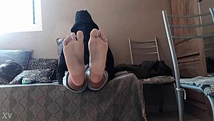 Wow, Check Out This Intense Foot Fetish Action!