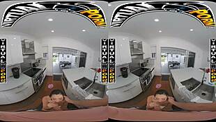 dirty ebony madi laine gets interracial cock dick down in virtual porn.