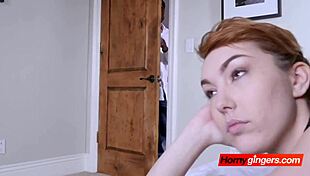 Ginger Emily Takes Stepbrother's Help to Pay for College