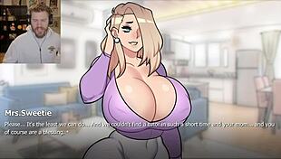 when my hot milf neighbour next door uncensored kisses and touches my ass in a hardcore 3 some