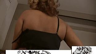 she feels the intense pleasure of double creampie she desired