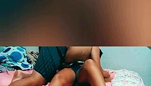 mayemarc1 captures morena on bed in amateur uncut scene with intense pussy licking and muff diving