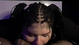 i got this argentinian tattooed girl sucking my dick