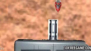 Hot 3D Cartoon Blonde Babe Gets Pussy Licked In Anime Hentai.