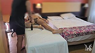 Massage Turns Into Anal Assfucking With Big Cock And Monster Cock