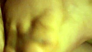 Want me to stroke your cock with my feet?